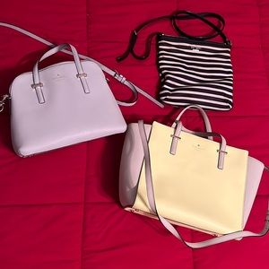 3 Kate Spade pre-loved Bundle